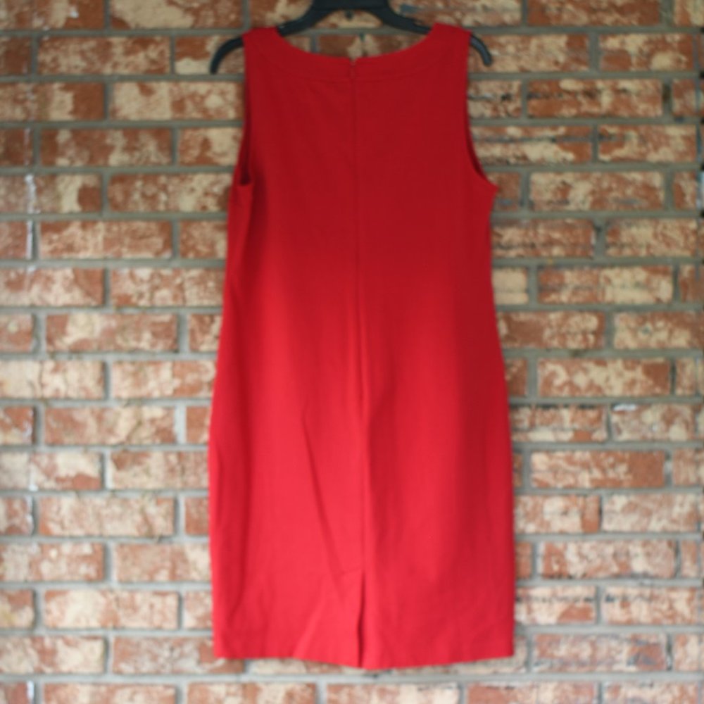 Talbots Red Dress NWT - Picture 4 of 5